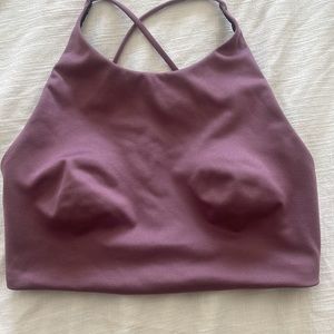Open Back Sports Bra